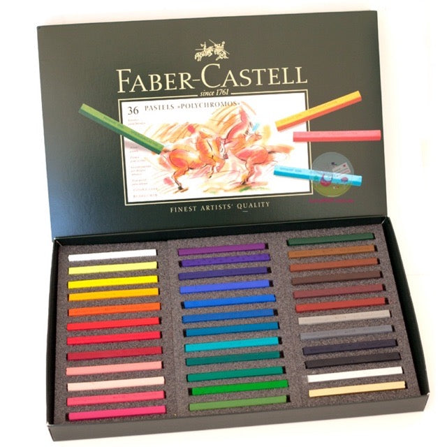 Faber Castell Polychromos Pastel Sticks 72ct – The Yellow Violet House