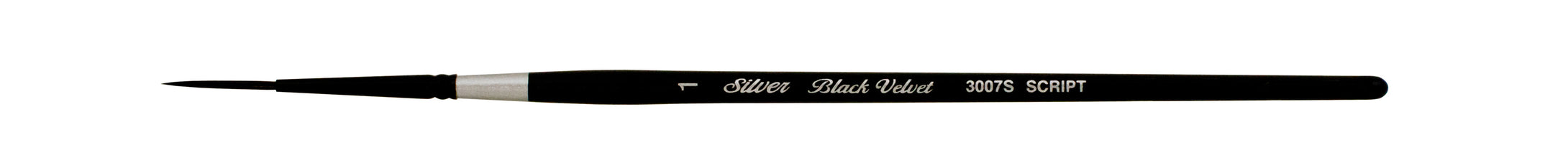 Silver Black Velvet Brushes 3300S