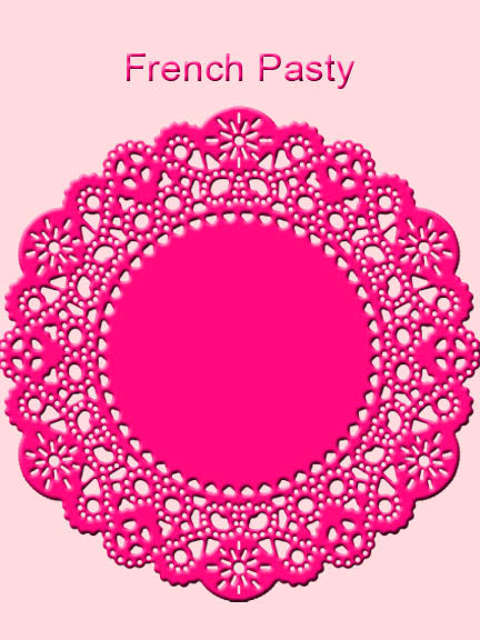 Cheerylynn - Doily Dies - French Pastry 4 inches diameter