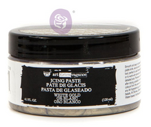 Load image into Gallery viewer, Finnabair ART EXTRAVAGANCE ICING Texture PASTE 4OZ (120ML) for Stencils
