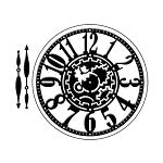 Steampunk Style - Vintage Clock 4inches in diameter