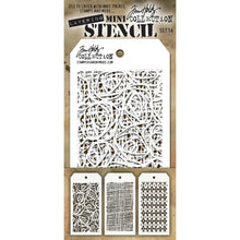 Load image into Gallery viewer, Tim Holtz Mini Layered Stencil Set 3pcs/pkg (Click to see Options)
